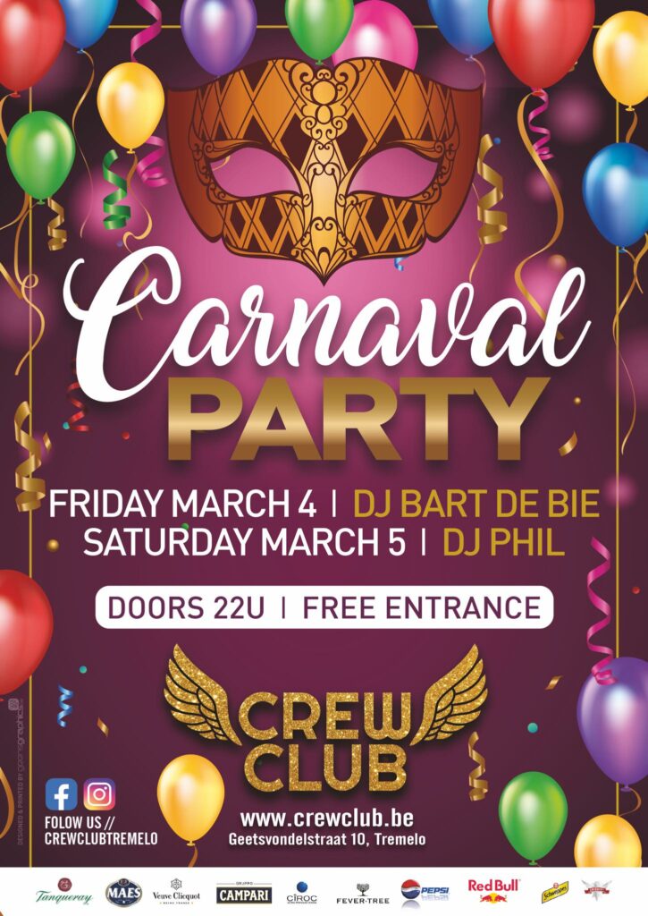 Affiche carnaval party